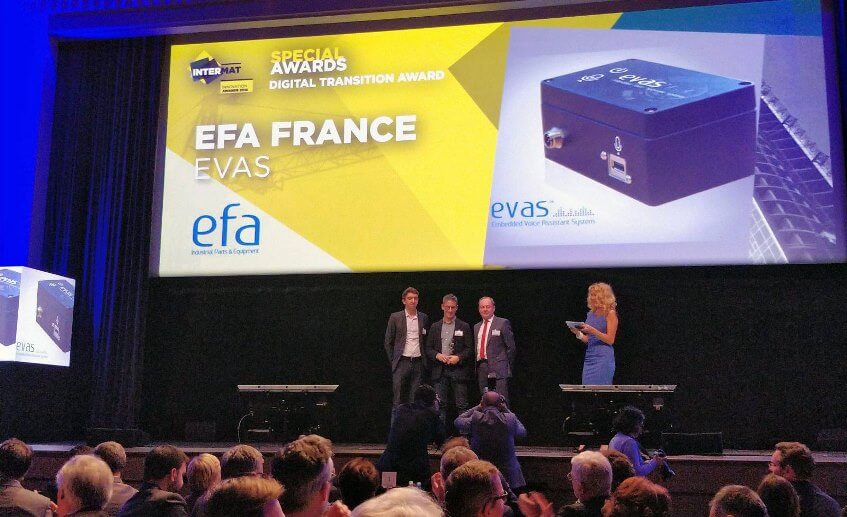 Intermat Inovation Awards efa rance EVASIntermat Inovation Awards efa rance EVAS